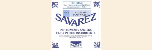 Nylon - Savarez rektifiziert