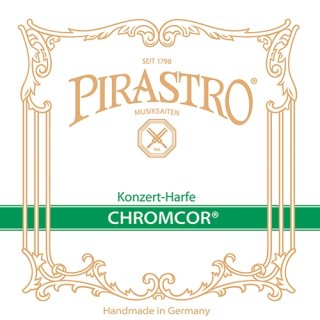 Pirastro Chromcor for concert harp - F6 steel/silverwound blue medium