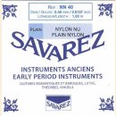 Nylon rectified Savarez 100 cm 0,40 mm