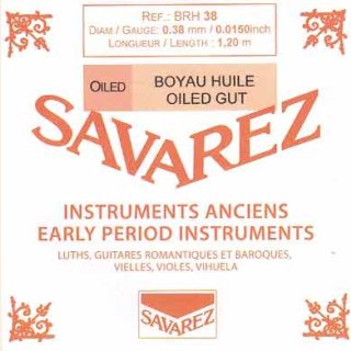 Gut oiled Savarez 0,40 mm 120 cm