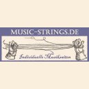 Bunddarm Music-Strings Rot 0,80 mm