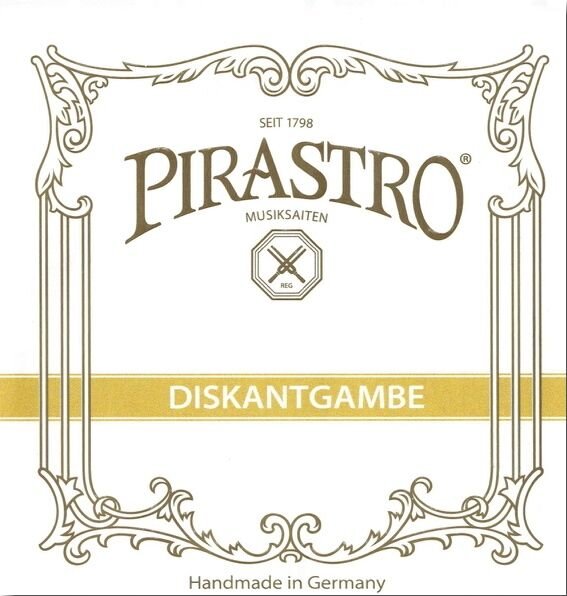 Pirastro Diskantgambe versilbert