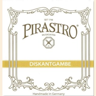 Pirastro treble viol silver plated D6 21 1/2