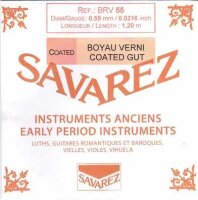 Gut varnished Savarez 0,38 mm 120 cm