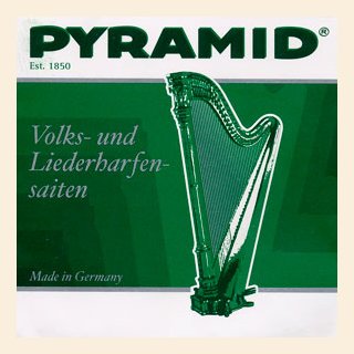 Pyramid Volks- und Liederharfe Bass Umsponnen H/B
