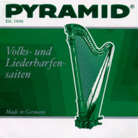 Pyramid Volks- und Liederharfe Bass Umsponnen E