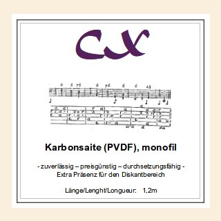 Music-Strings CX 0,44 mm