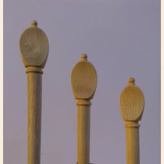 Pegs for baroque-lute hornbeam medium