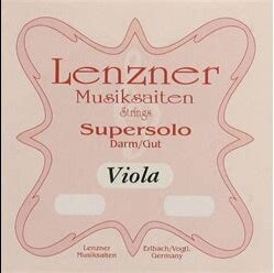 Lenzner Supersolo viola C gut silver Music strings 41 40